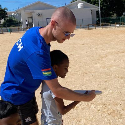 frisbee coaching international volunteer programme